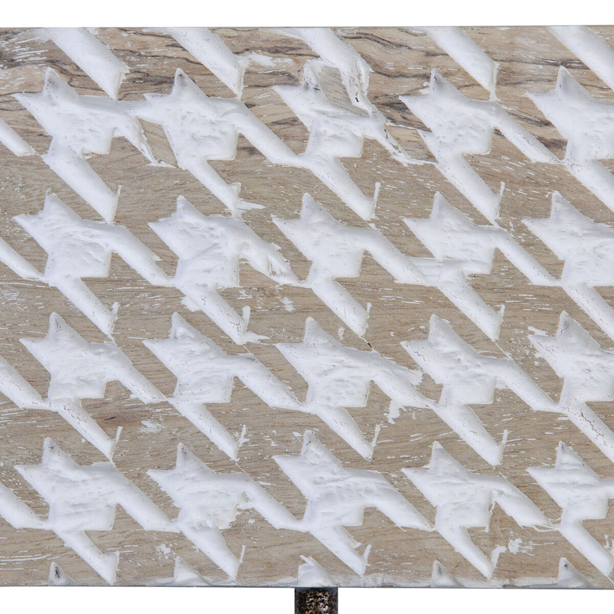 Cuier de perete 38 x 7 x 17 cm Metal Lemn